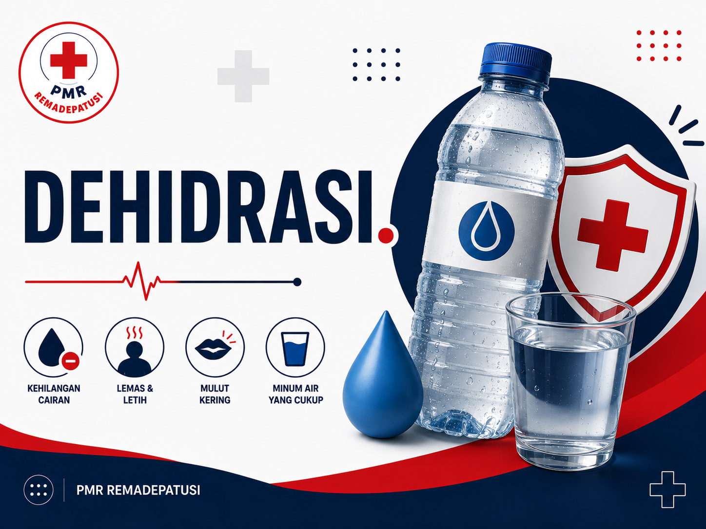 Banner ilustrasi Dehidrasi